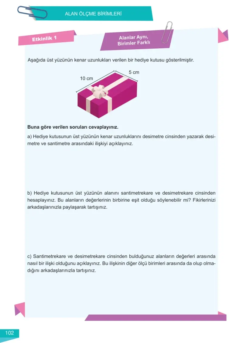 6. Sınıf Matematik Ders Kitabı Cevapları Meb Yayınları 2 Sayfa 102
