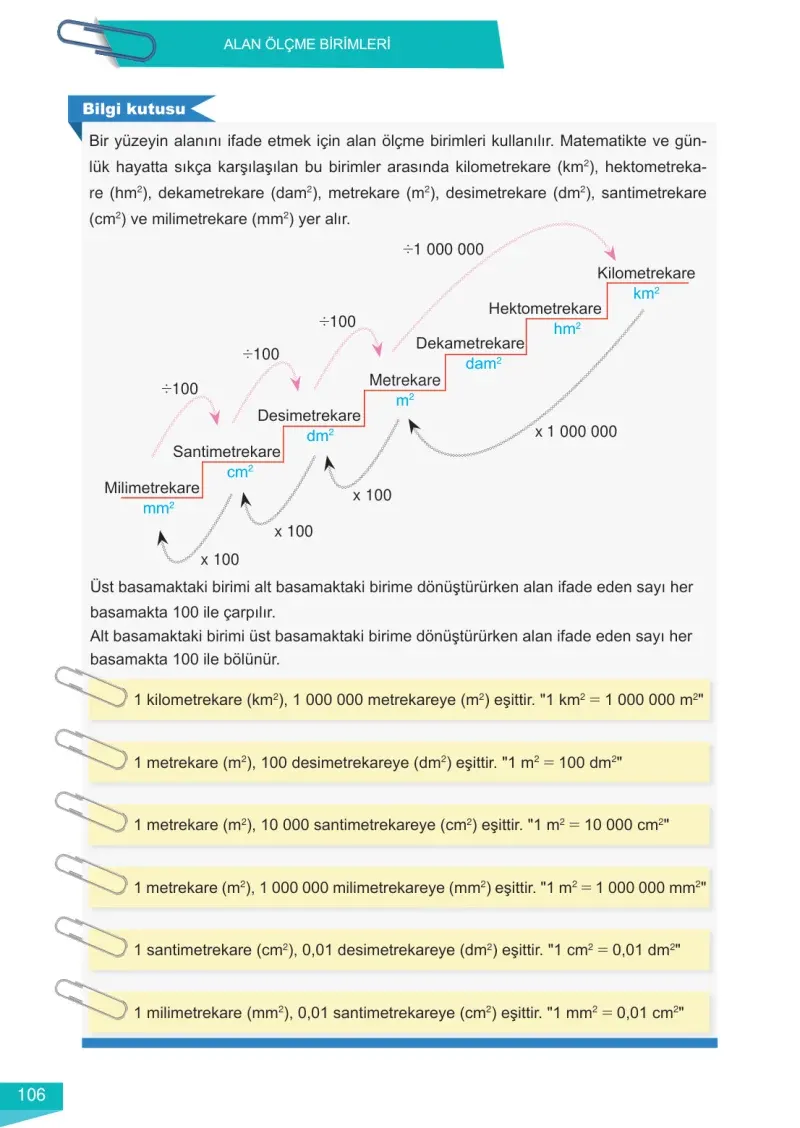 6. Sınıf Matematik Ders Kitabı Cevapları Meb Yayınları 2 Sayfa 106