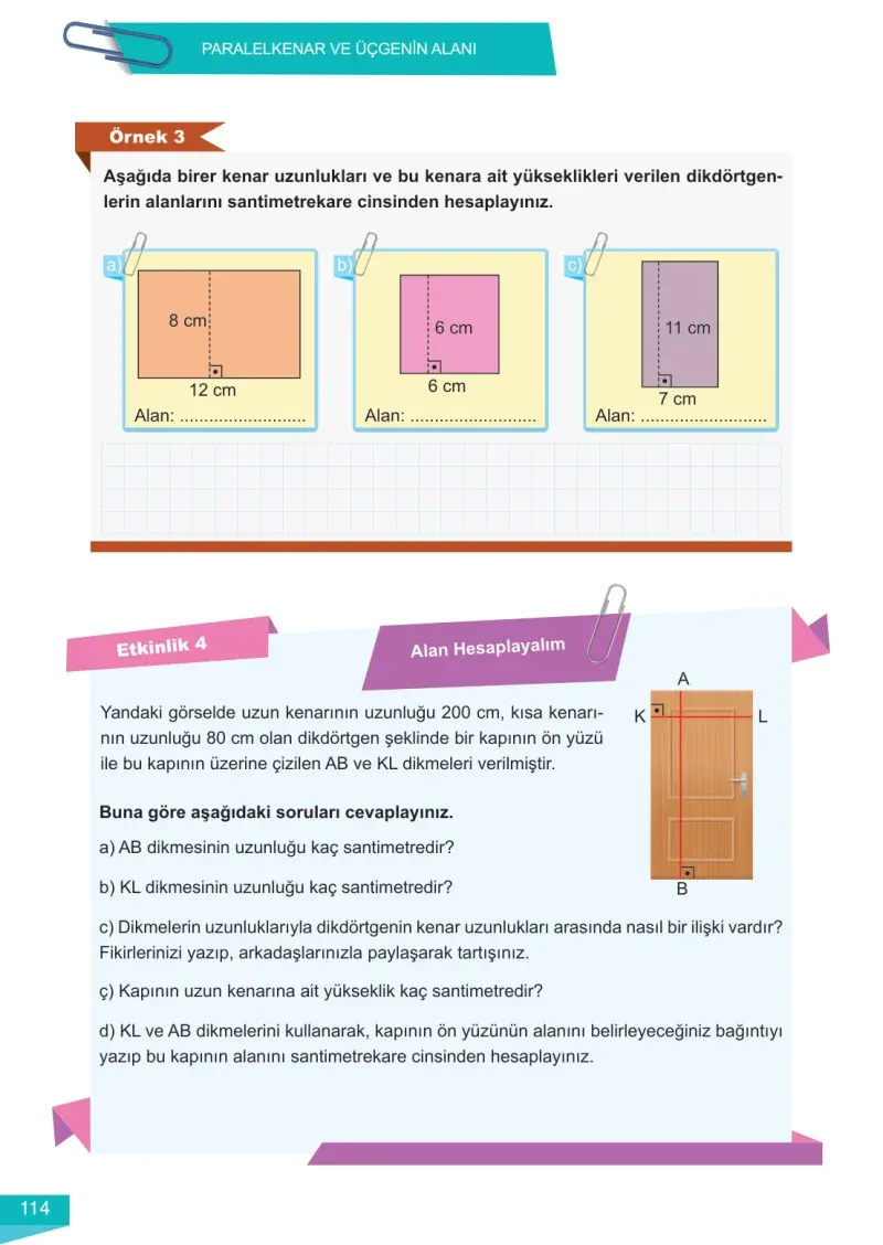 6. Sınıf Matematik Ders Kitabı Cevapları Meb Yayınları 2 Sayfa 114