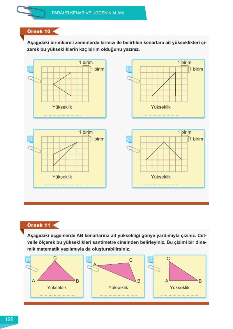 6. Sınıf Matematik Ders Kitabı Cevapları Meb Yayınları 2 Sayfa 122