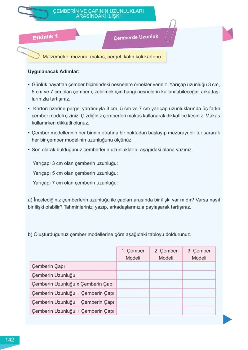 6. Sınıf Matematik Ders Kitabı Cevapları Meb Yayınları 2 Sayfa 142
