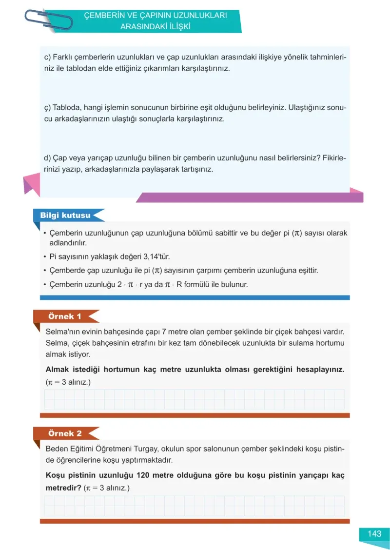 6. Sınıf Matematik Ders Kitabı Cevapları Meb Yayınları 2 Sayfa 143