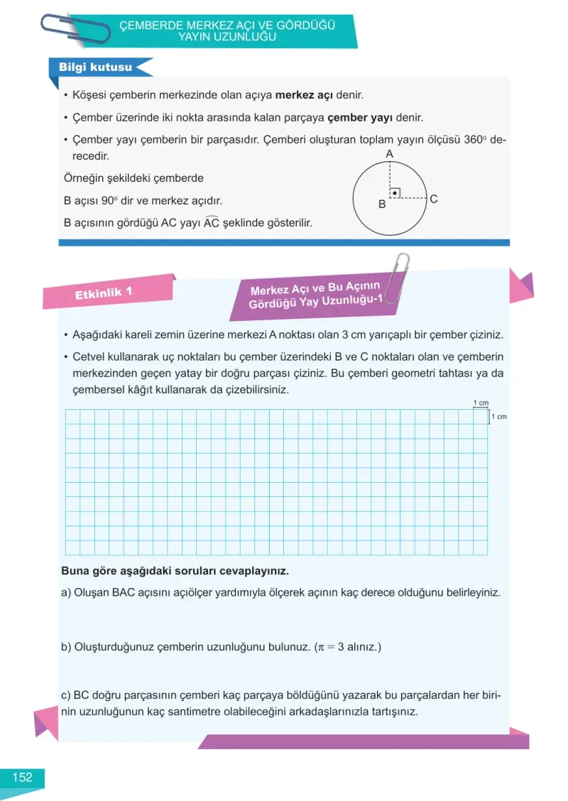 6. Sınıf Matematik Ders Kitabı Cevapları Meb Yayınları 2 Sayfa 152