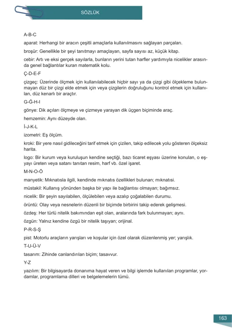 6. Sınıf Matematik Ders Kitabı Cevapları Meb Yayınları 2 Sayfa 163