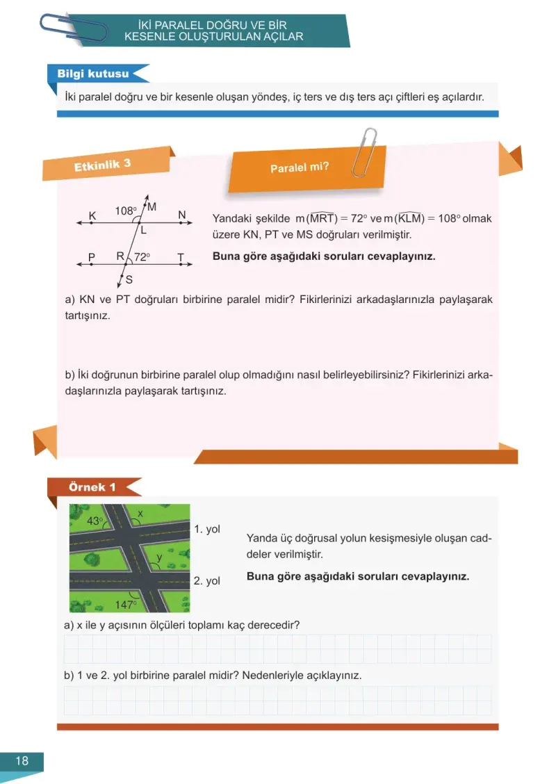 6. Sınıf Matematik Ders Kitabı Cevapları Meb Yayınları 2 Sayfa 18