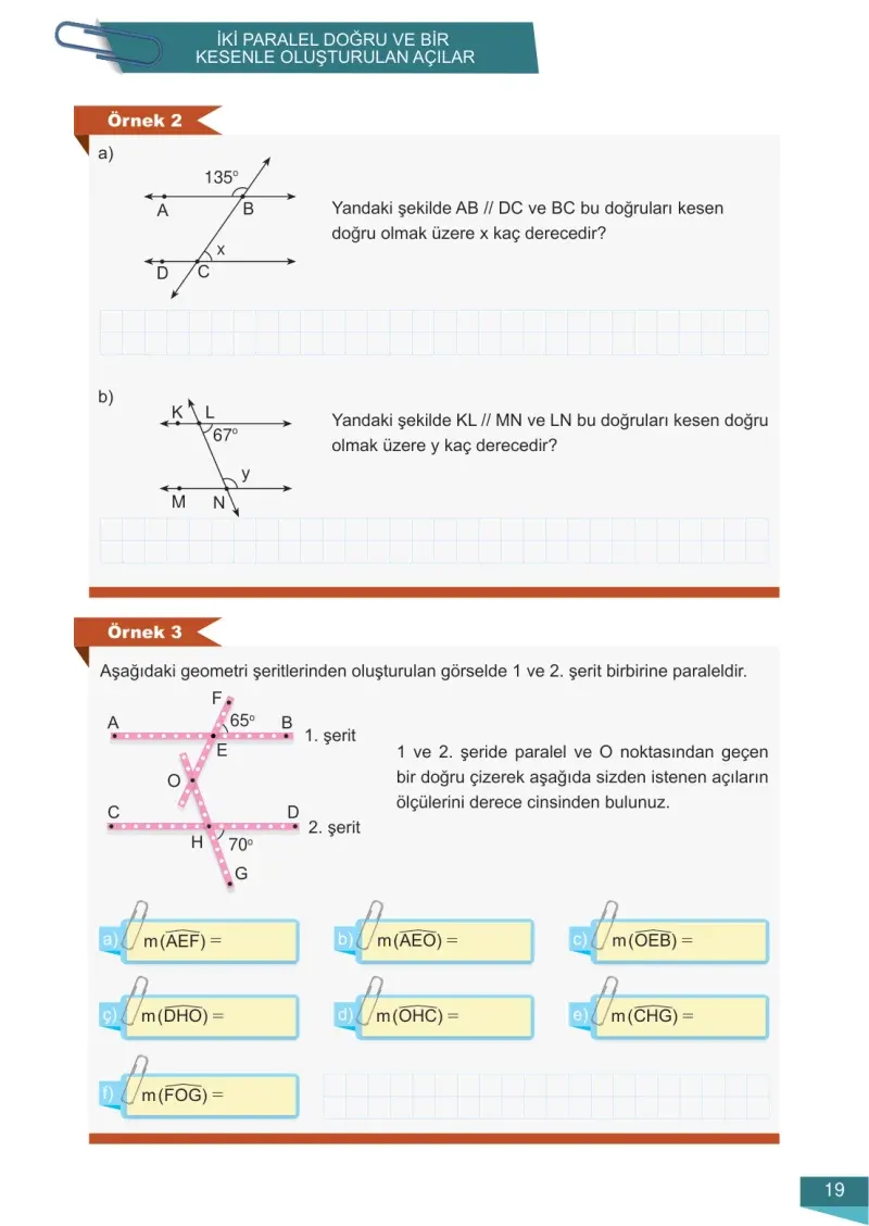 6. Sınıf Matematik Ders Kitabı Cevapları Meb Yayınları 2 Sayfa 19