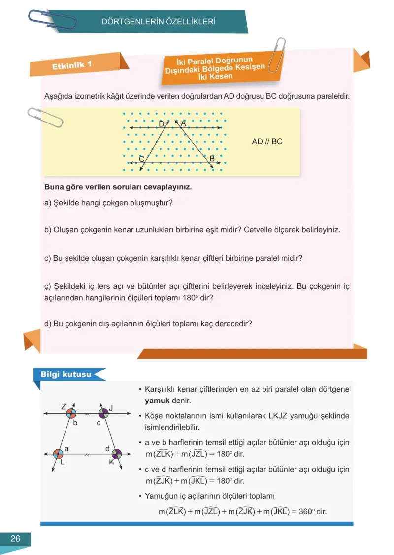 6. Sınıf Matematik Ders Kitabı Cevapları Meb Yayınları 2 Sayfa 26