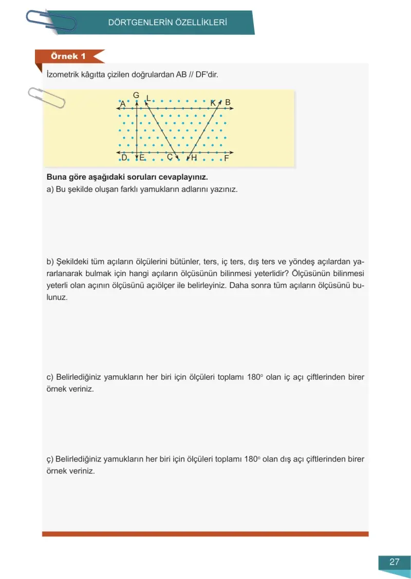 6. Sınıf Matematik Ders Kitabı Cevapları Meb Yayınları 2 Sayfa 27