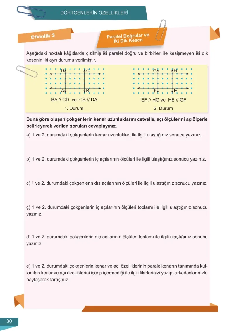 6. Sınıf Matematik Ders Kitabı Cevapları Meb Yayınları 2 Sayfa 30
