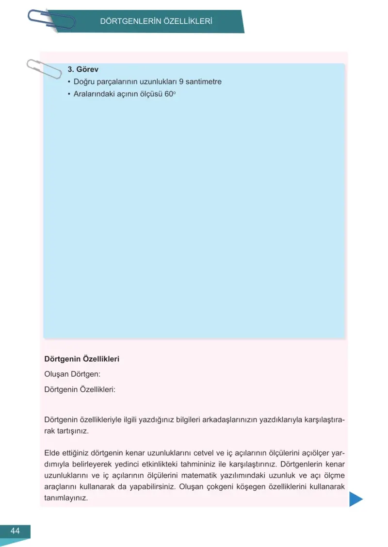 6. Sınıf Matematik Ders Kitabı Cevapları Meb Yayınları 2 Sayfa 44