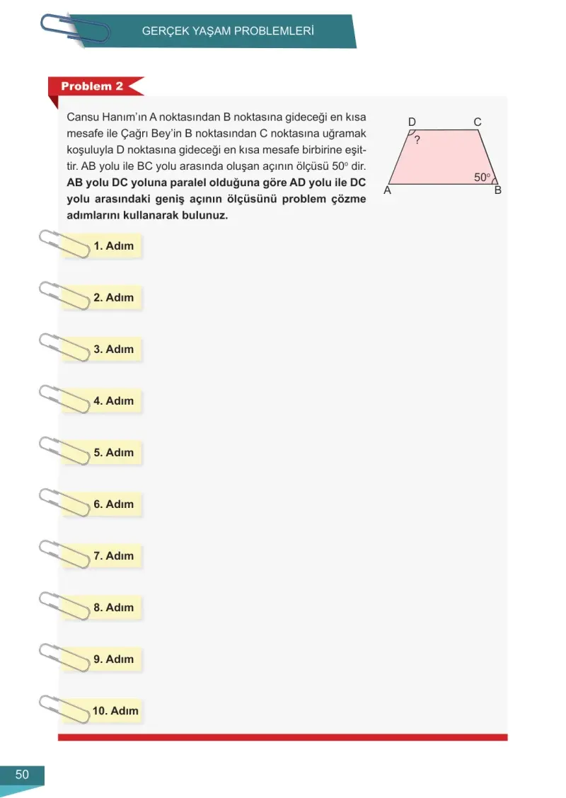 6. Sınıf Matematik Ders Kitabı Cevapları Meb Yayınları 2 Sayfa 50
