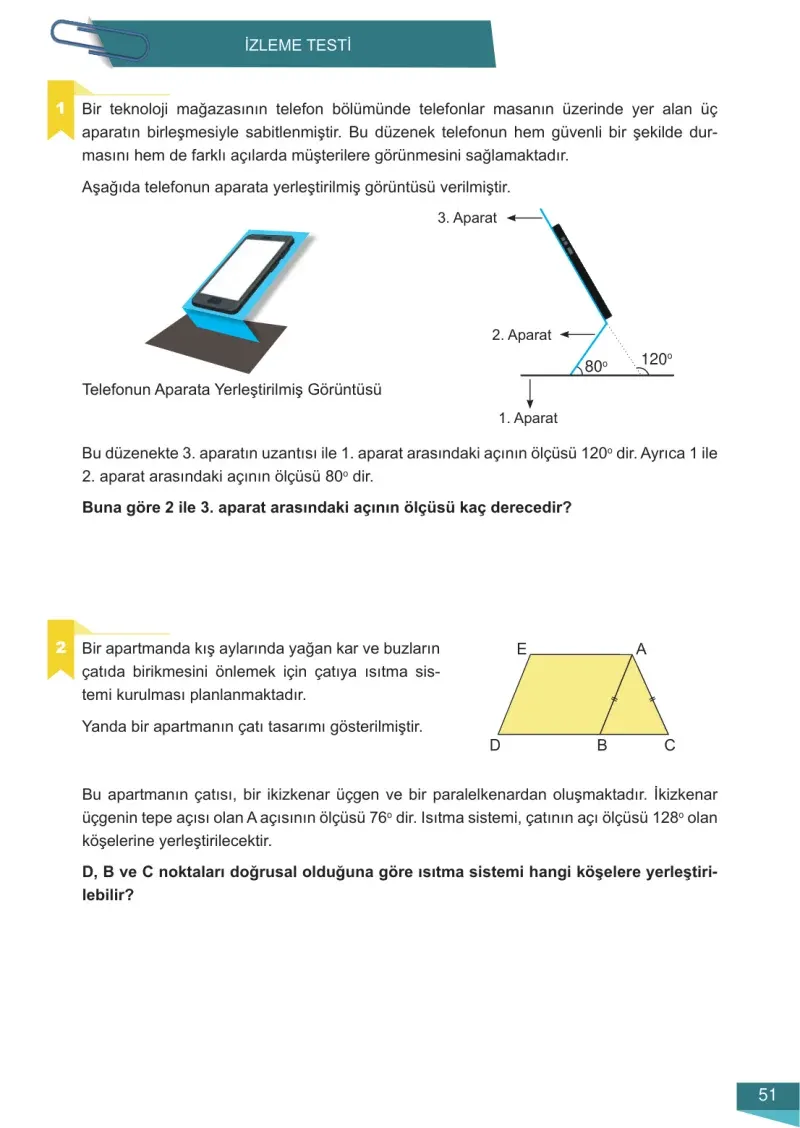 6. Sınıf Matematik Ders Kitabı Cevapları Meb Yayınları 2 Sayfa 51