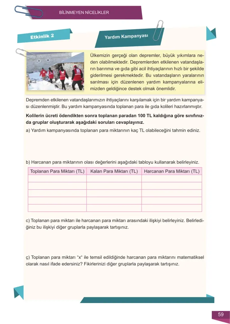 6. Sınıf Matematik Ders Kitabı Cevapları Meb Yayınları 2 Sayfa 59