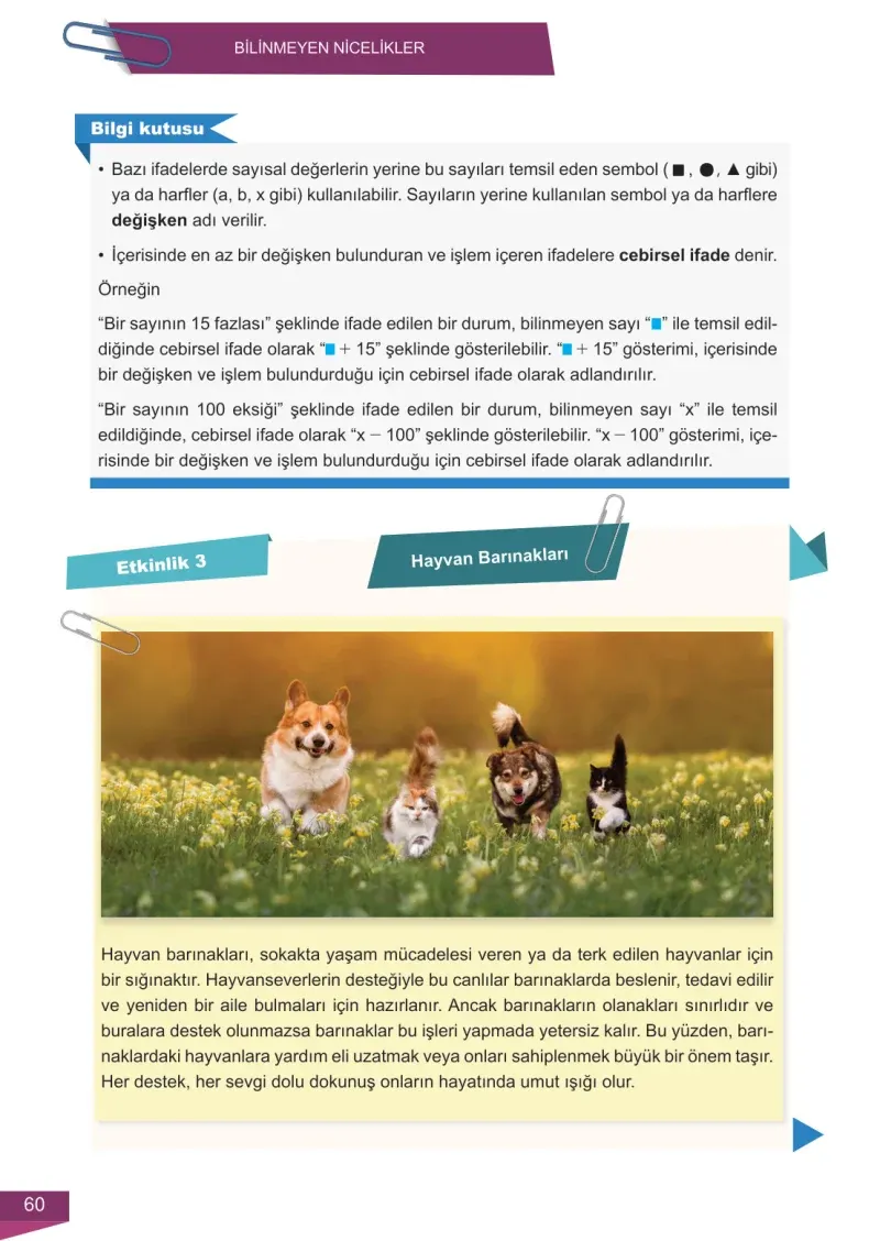 6. Sınıf Matematik Ders Kitabı Cevapları Meb Yayınları 2 Sayfa 60