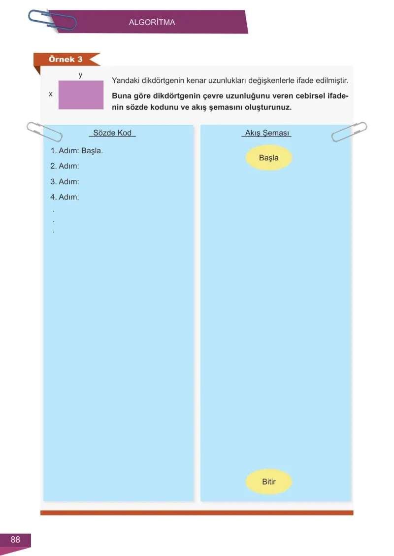 6. Sınıf Matematik Ders Kitabı Cevapları Meb Yayınları 2 Sayfa 88