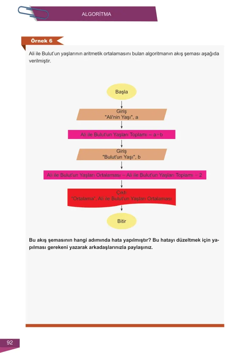 6. Sınıf Matematik Ders Kitabı Cevapları Meb Yayınları 2 Sayfa 92