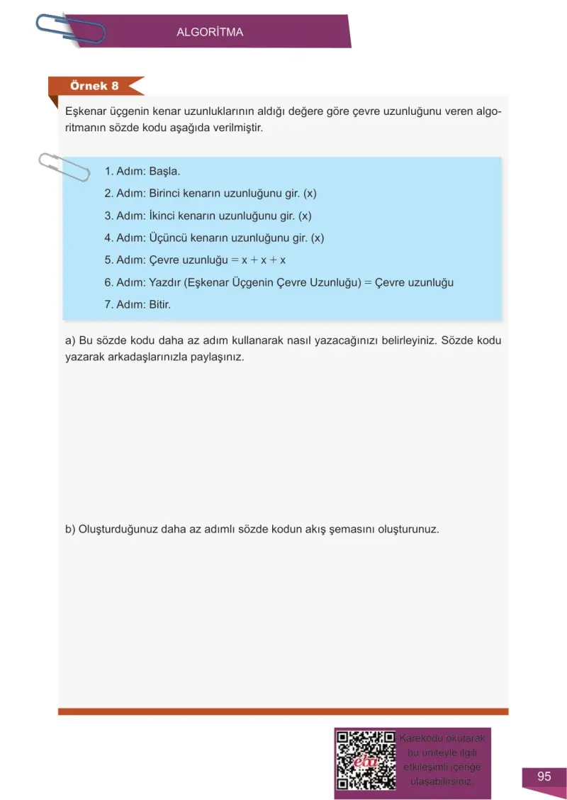 6. Sınıf Matematik Ders Kitabı Cevapları Meb Yayınları 2 Sayfa 95