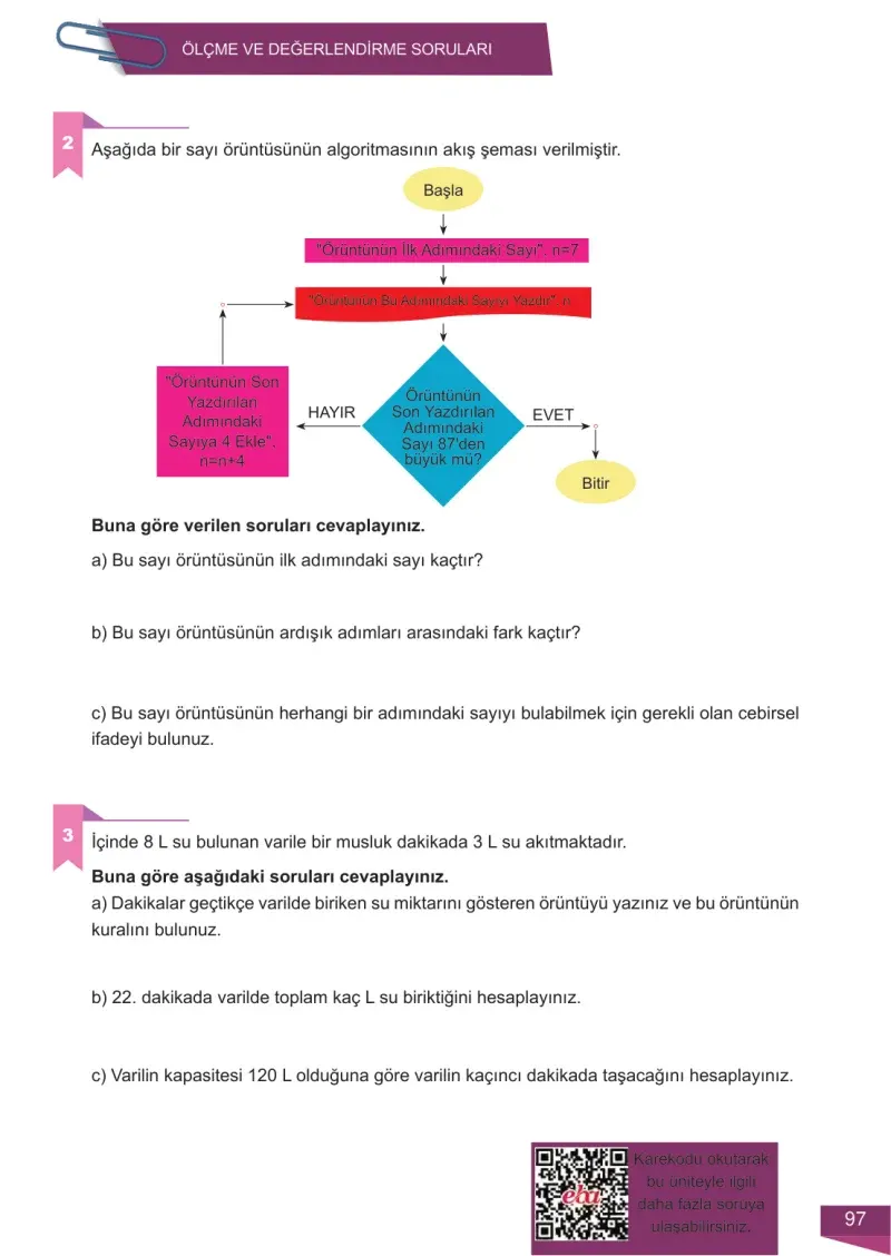 6. Sınıf Matematik Ders Kitabı Cevapları Meb Yayınları 2 Sayfa 97
