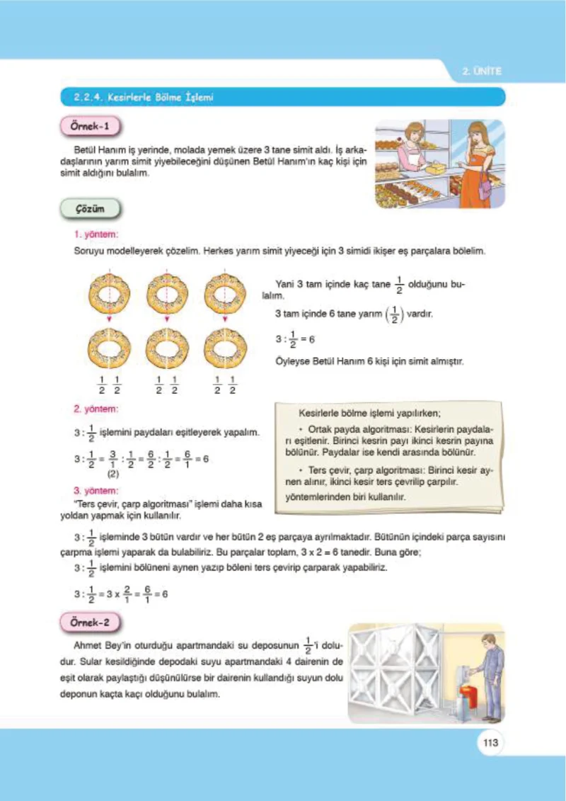 6. Sınıf Matematik Ders Kitabı Cevapları Öğün Yayınlar Sayfa 113