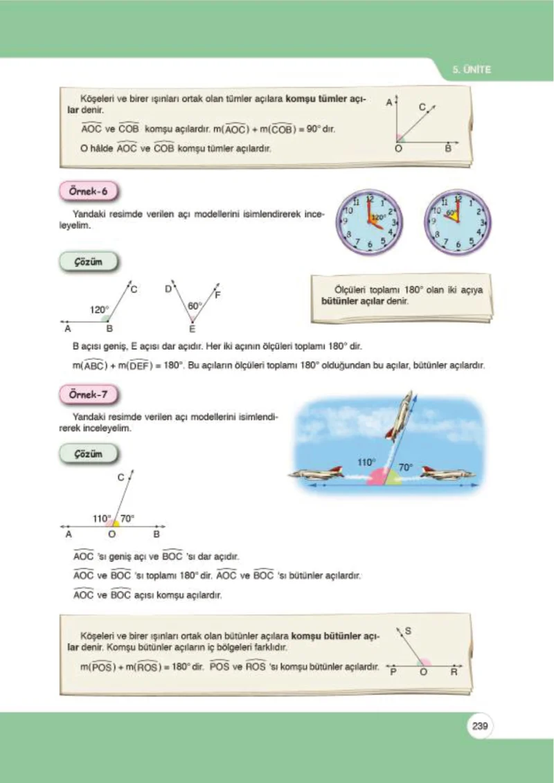 6. Sınıf Matematik Ders Kitabı Cevapları Öğün Yayınlar Sayfa 239
