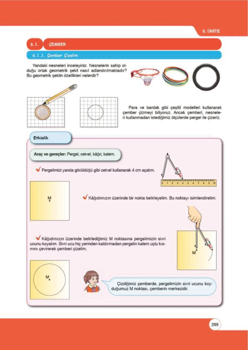 6. Sınıf Matematik Ders Kitabı Cevapları Öğün Yayınlar Sayfa 299