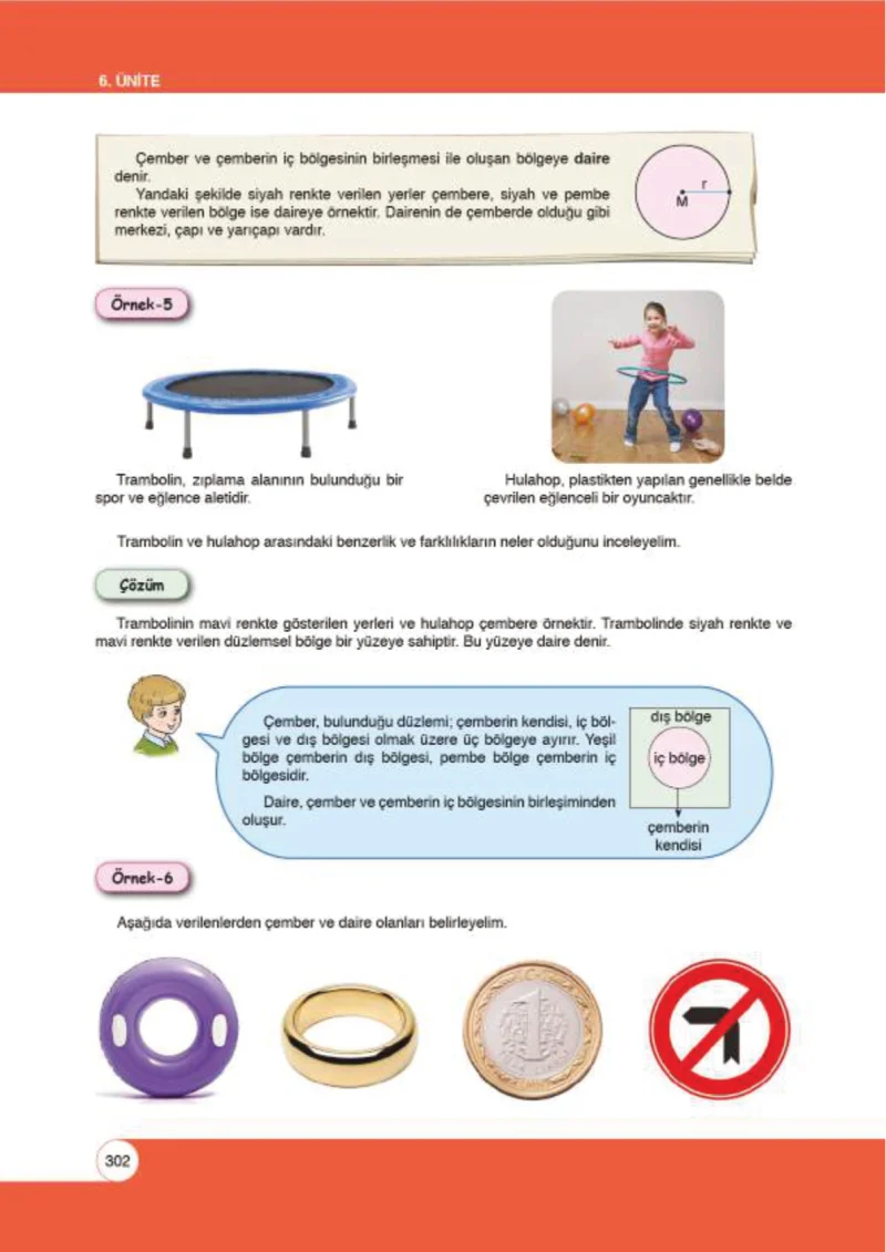 6. Sınıf Matematik Ders Kitabı Cevapları Öğün Yayınlar Sayfa 302