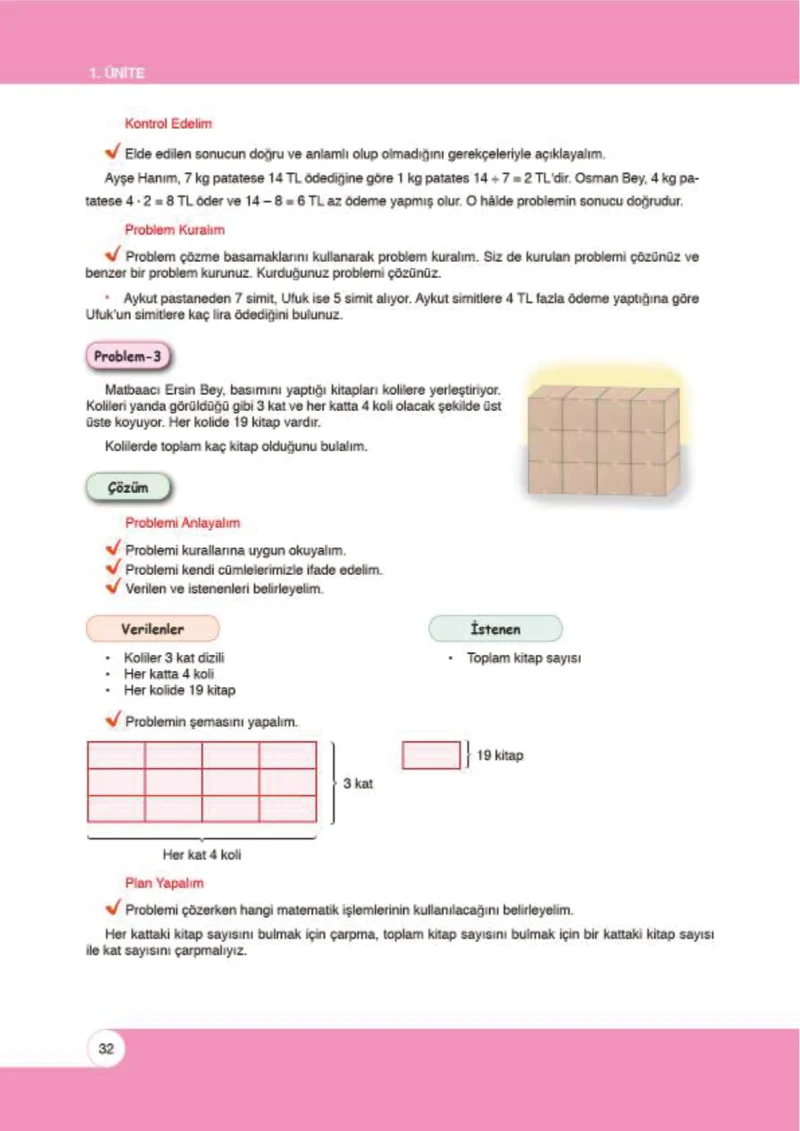6. Sınıf Matematik Ders Kitabı Cevapları Öğün Yayınlar Sayfa 32