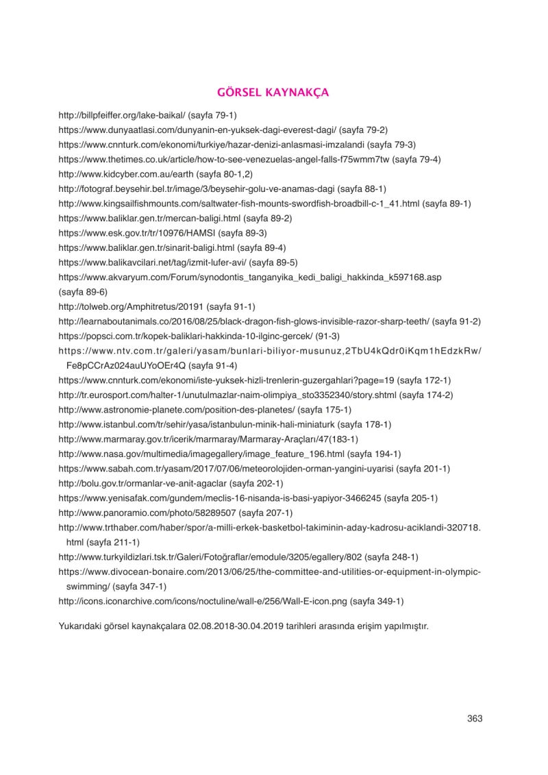 6. Sınıf Matematik Ders Kitabı Cevapları Öğün Yayınlar Sayfa 363