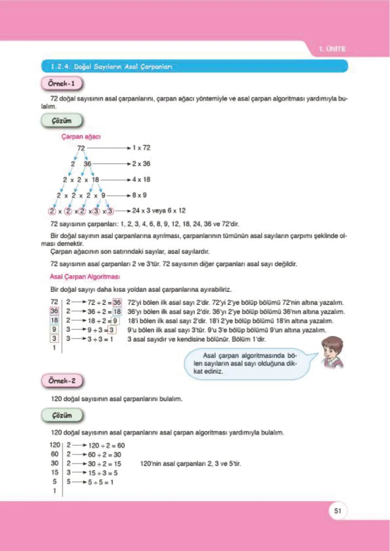 6. Sınıf Matematik Ders Kitabı Cevapları Öğün Yayınlar Sayfa 51