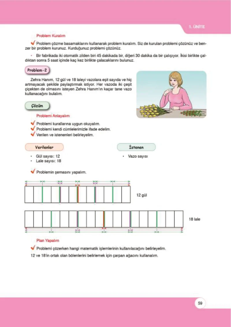 6. Sınıf Matematik Ders Kitabı Cevapları Öğün Yayınlar Sayfa 59
