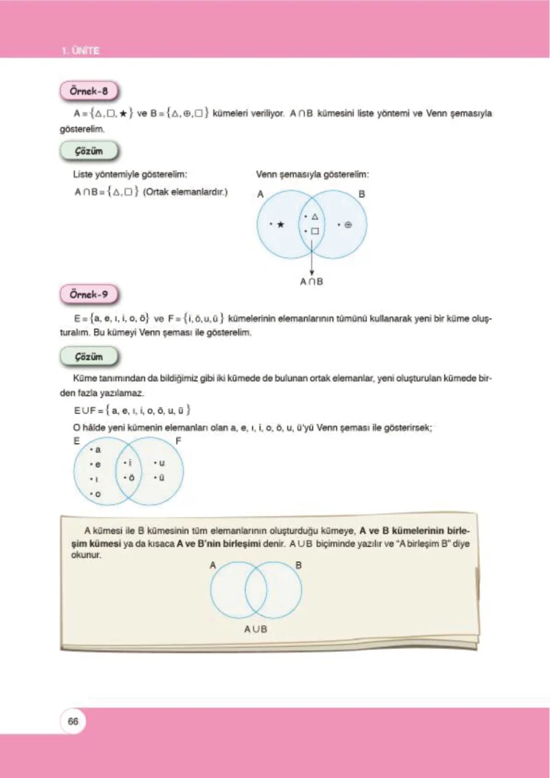 6. Sınıf Matematik Ders Kitabı Cevapları Öğün Yayınlar Sayfa 66