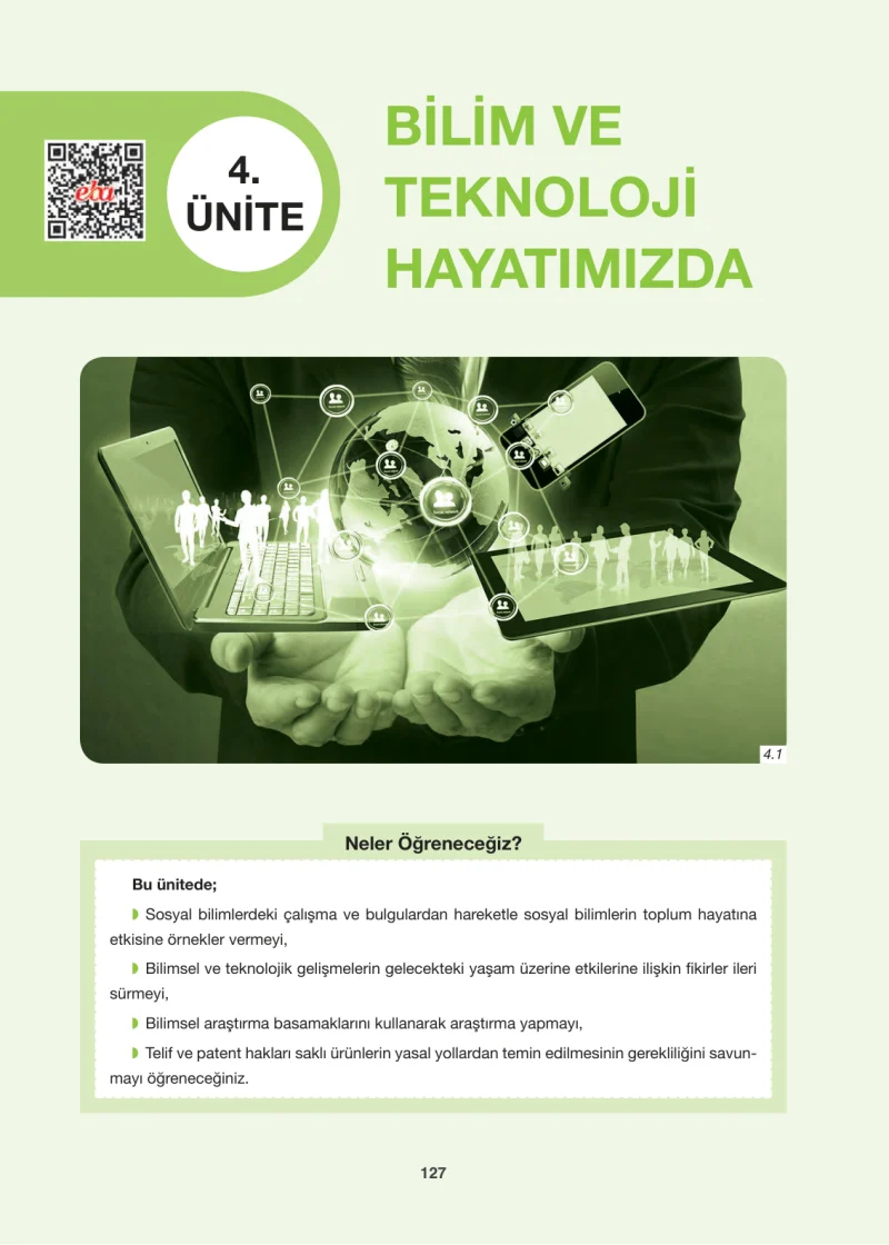 6. Sınıf Sosyal Bilgiler Ders Kitabı Cevapları Anadol Yayınları Sayfa 127