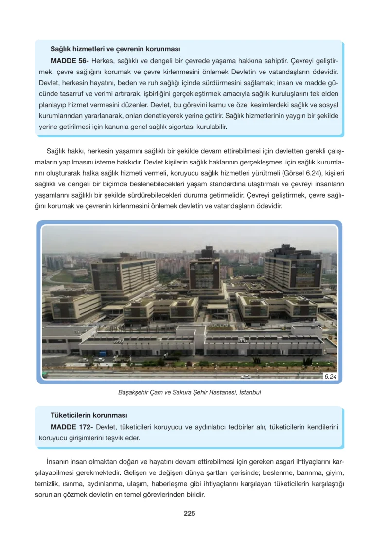 6. Sınıf Sosyal Bilgiler Ders Kitabı Cevapları Anadol Yayınları Sayfa 225