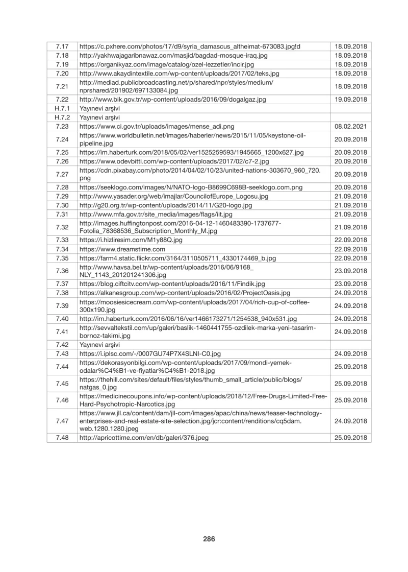 6. Sınıf Sosyal Bilgiler Ders Kitabı Cevapları Anadol Yayınları Sayfa 286