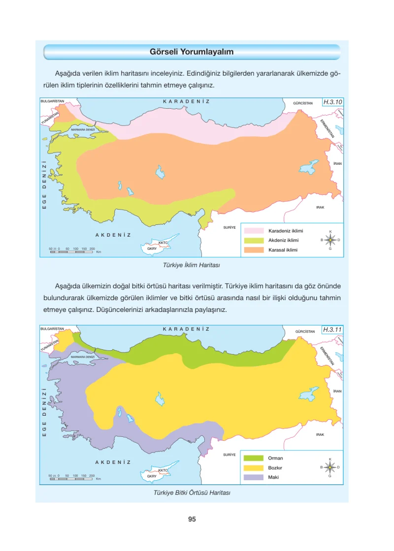 6. Sınıf Sosyal Bilgiler Ders Kitabı Cevapları Anadol Yayınları Sayfa 95