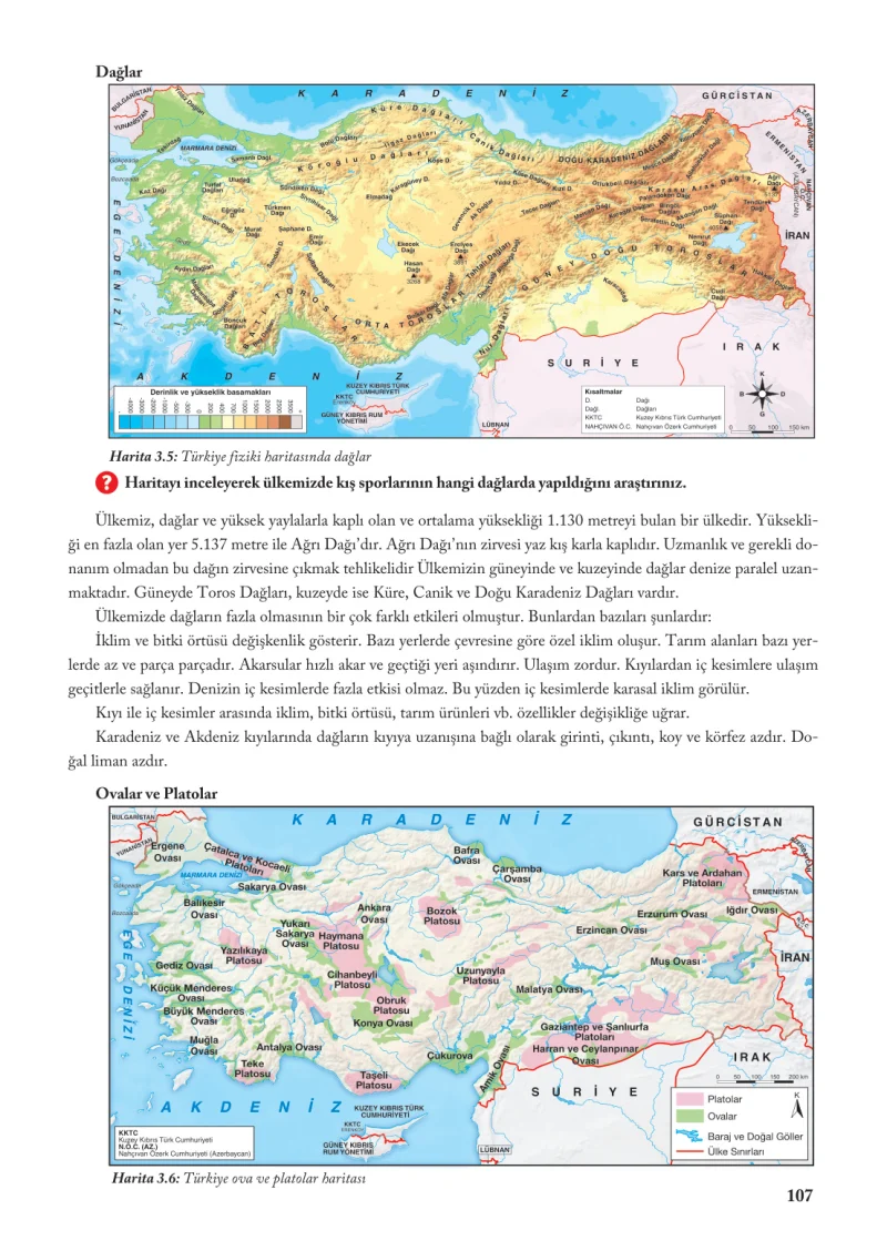 6. Sınıf Sosyal Bilgiler Ders Kitabı Cevapları Evos Yayınları Sayfa 107