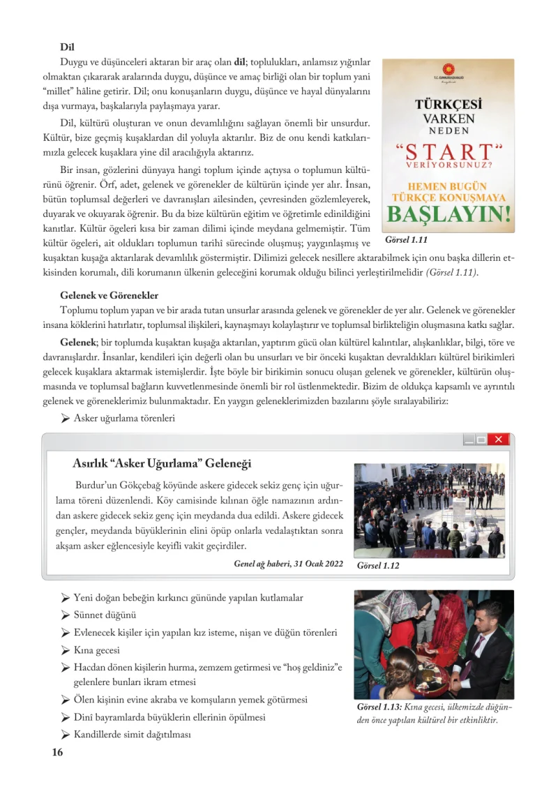 6. Sınıf Sosyal Bilgiler Ders Kitabı Cevapları Evos Yayınları Sayfa 16
