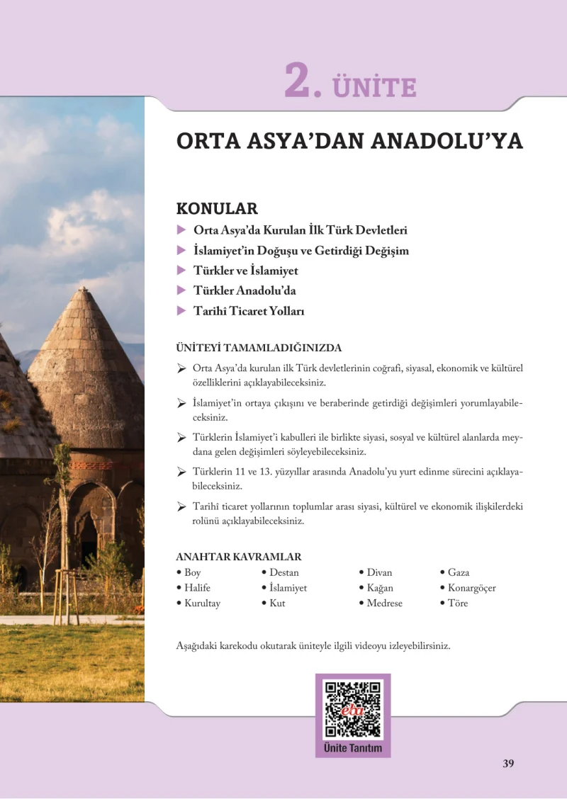 6. Sınıf Sosyal Bilgiler Ders Kitabı Cevapları Evos Yayınları Sayfa 39