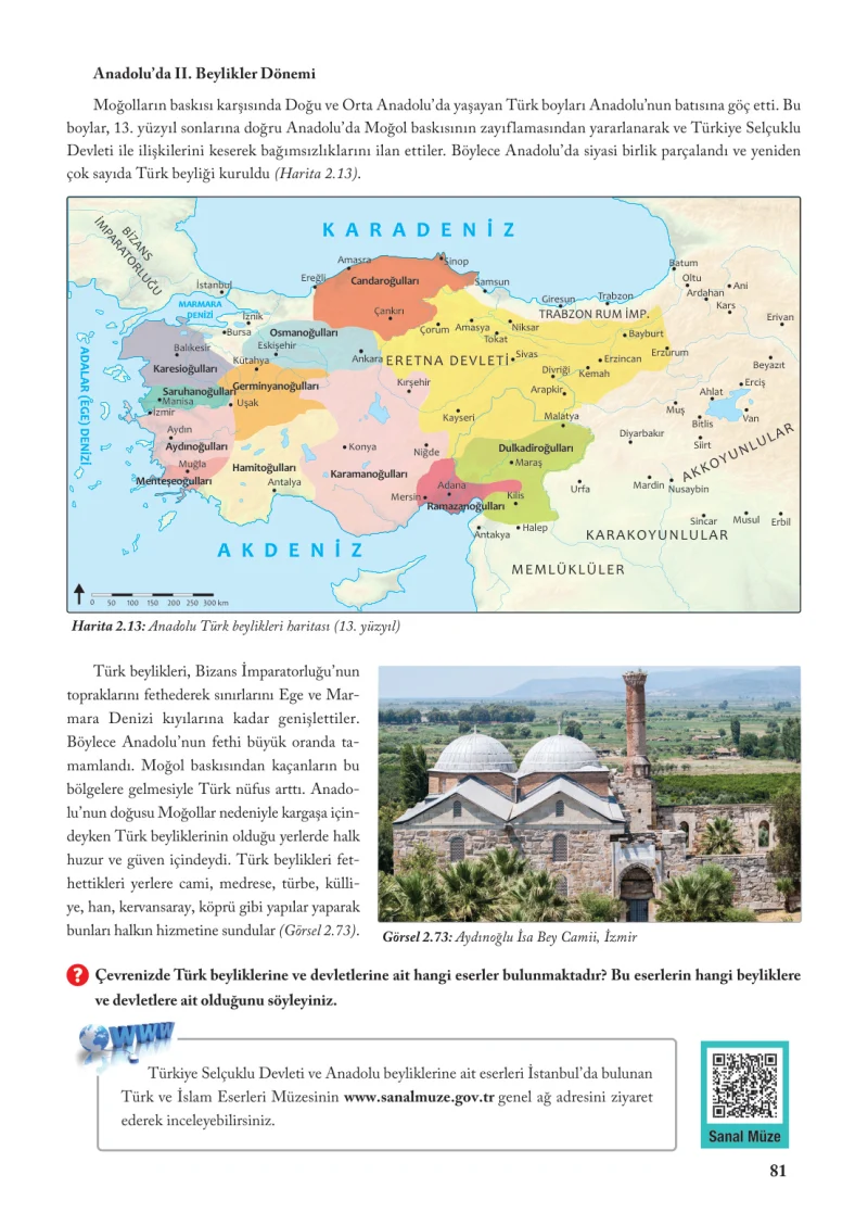 6. Sınıf Sosyal Bilgiler Ders Kitabı Cevapları Evos Yayınları Sayfa 81