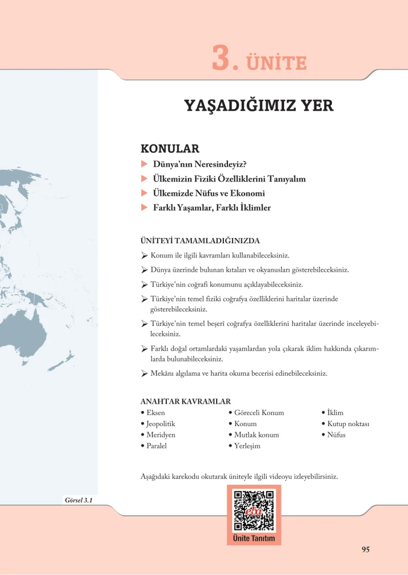 6. Sınıf Sosyal Bilgiler Ders Kitabı Cevapları Evos Yayınları Sayfa 95