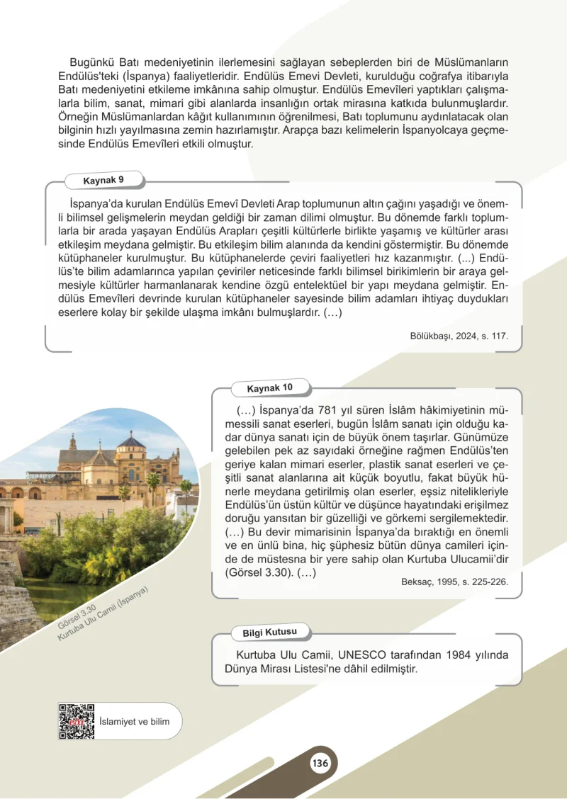 6. Sınıf Sosyal Bilgiler Ders Kitabı Cevapları Meb Yayınları 1. Kitap Sayfa 136