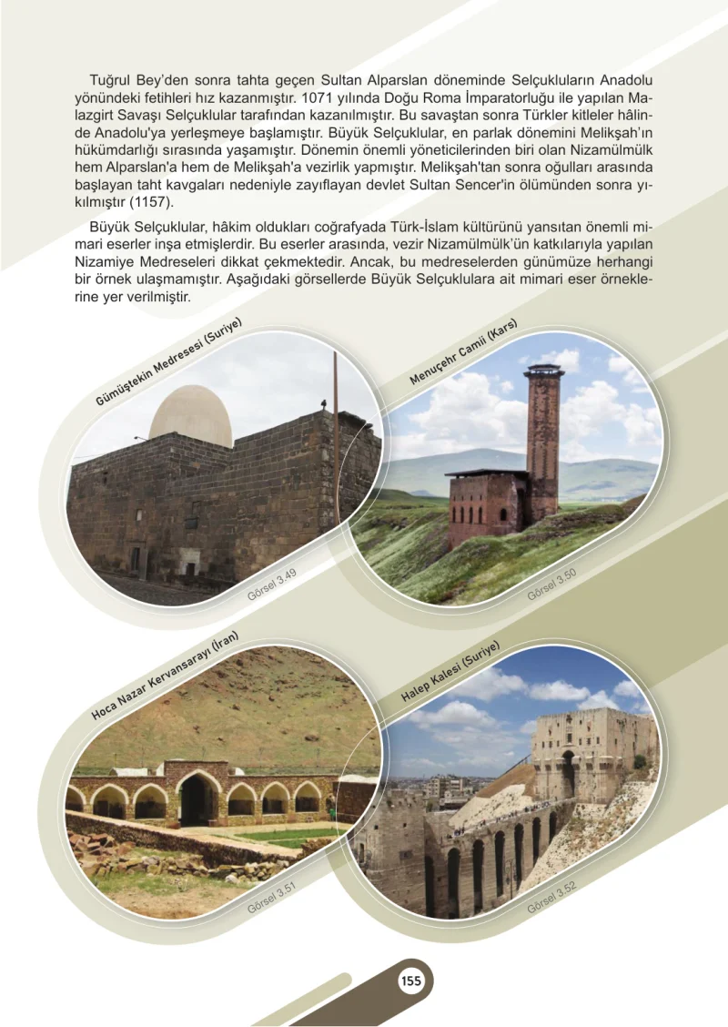 6. Sınıf Sosyal Bilgiler Ders Kitabı Cevapları Meb Yayınları 1. Kitap Sayfa 155