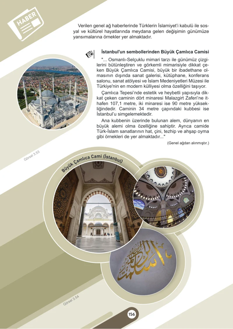6. Sınıf Sosyal Bilgiler Ders Kitabı Cevapları Meb Yayınları 1. Kitap Sayfa 156
