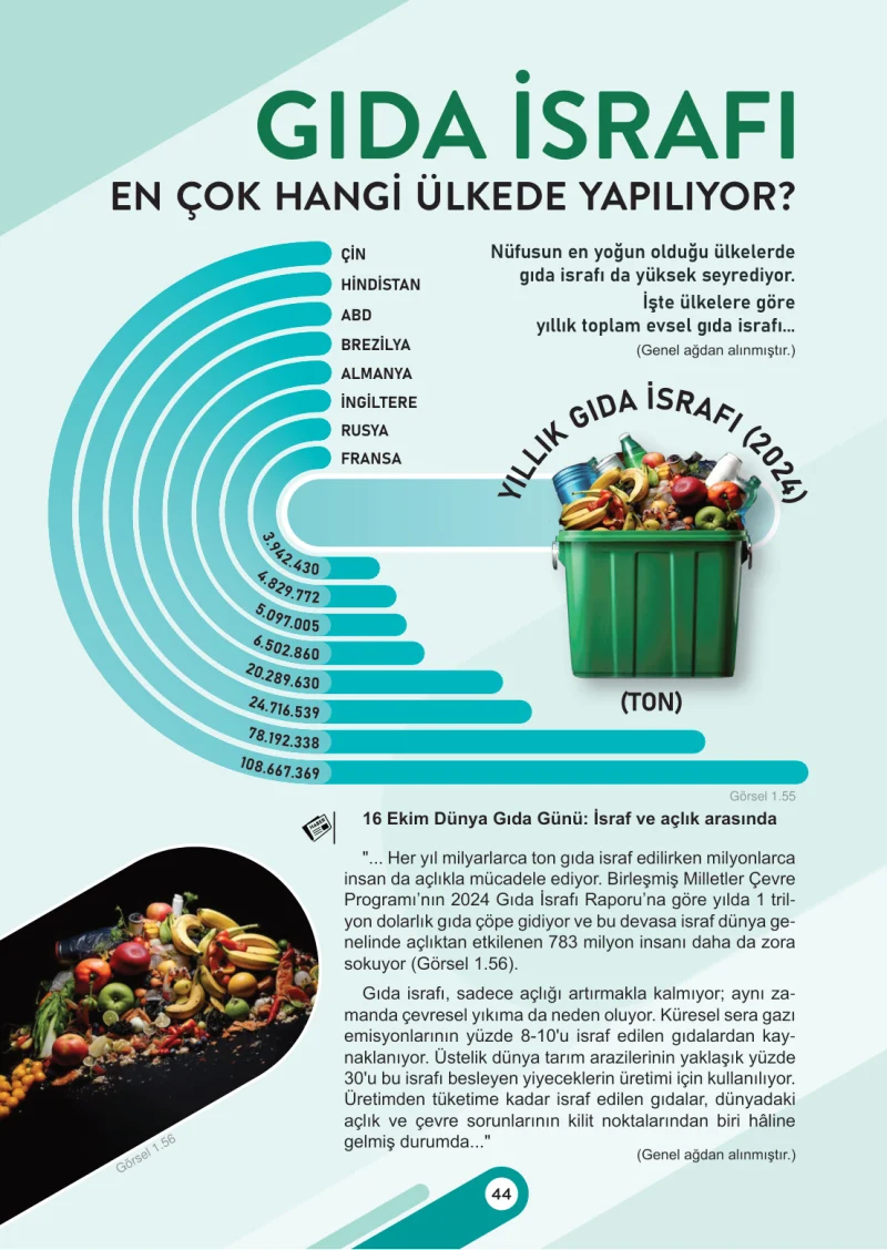 6. Sınıf Sosyal Bilgiler Ders Kitabı Cevapları Meb Yayınları 1. Kitap Sayfa 44