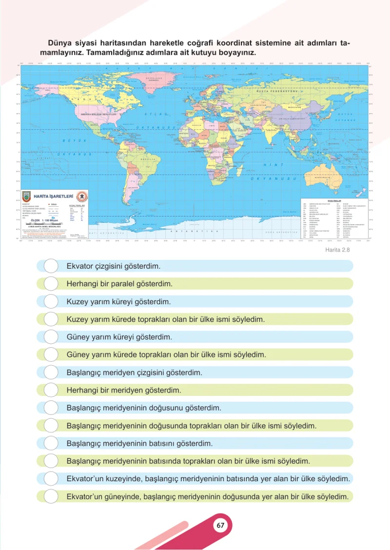 6. Sınıf Sosyal Bilgiler Ders Kitabı Cevapları Meb Yayınları 1. Kitap Sayfa 67