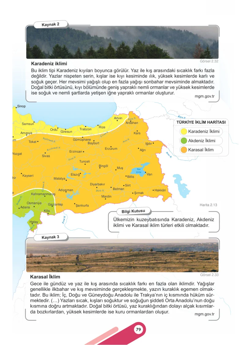 6. Sınıf Sosyal Bilgiler Ders Kitabı Cevapları Meb Yayınları 1. Kitap Sayfa 79