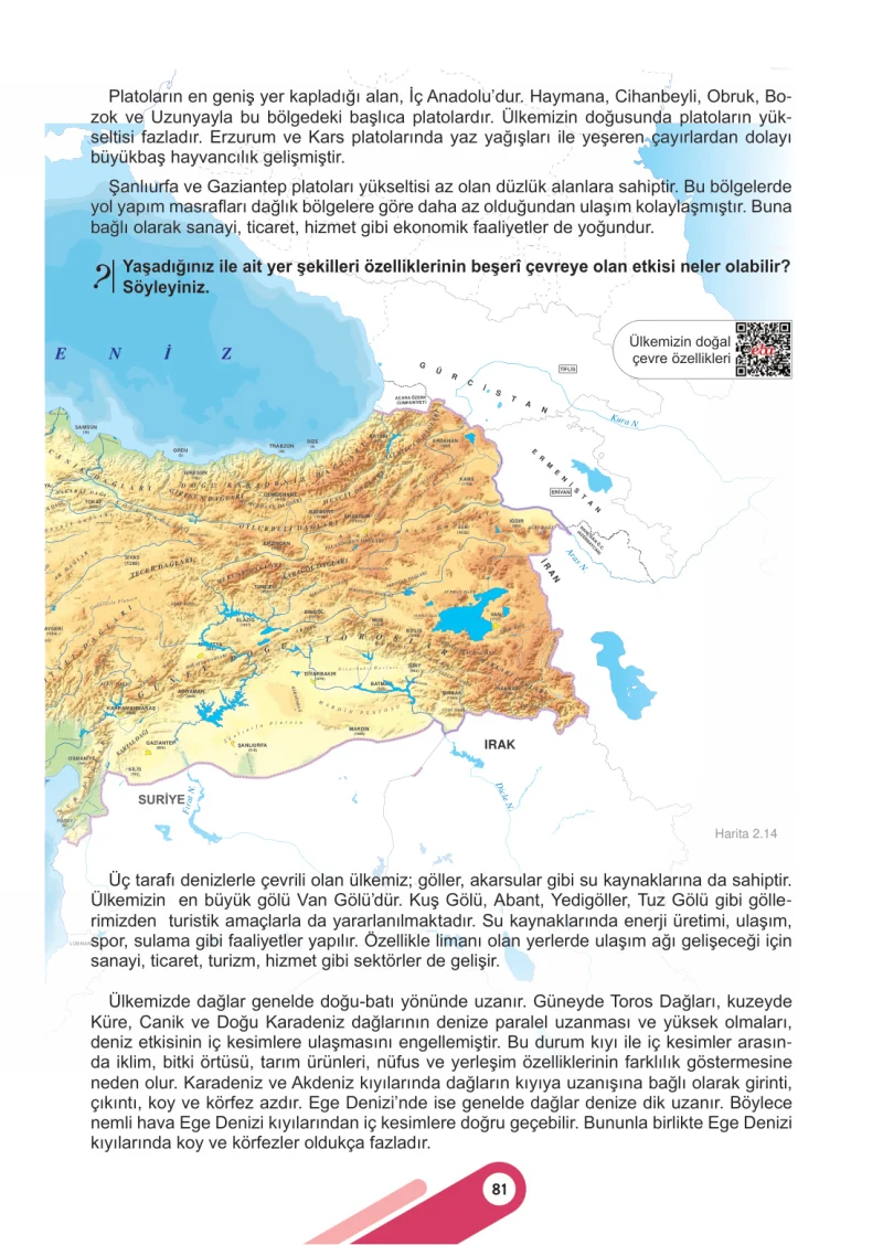 6. Sınıf Sosyal Bilgiler Ders Kitabı Cevapları Meb Yayınları 1. Kitap Sayfa 81