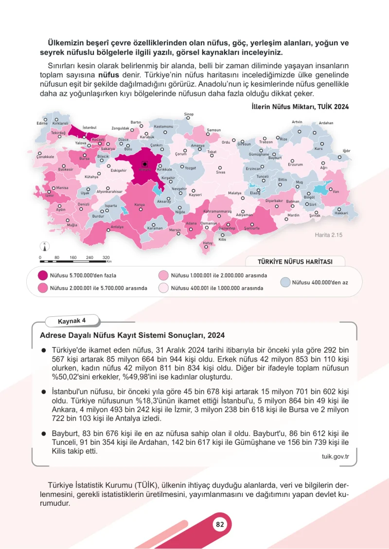 6. Sınıf Sosyal Bilgiler Ders Kitabı Cevapları Meb Yayınları 1. Kitap Sayfa 82