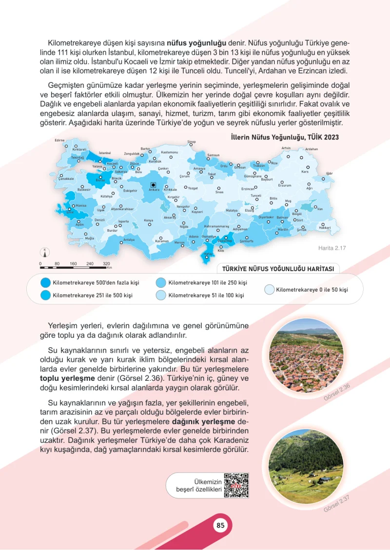 6. Sınıf Sosyal Bilgiler Ders Kitabı Cevapları Meb Yayınları 1. Kitap Sayfa 85