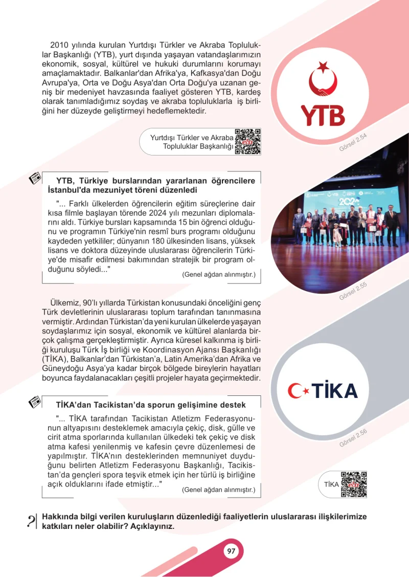6. Sınıf Sosyal Bilgiler Ders Kitabı Cevapları Meb Yayınları 1. Kitap Sayfa 97
